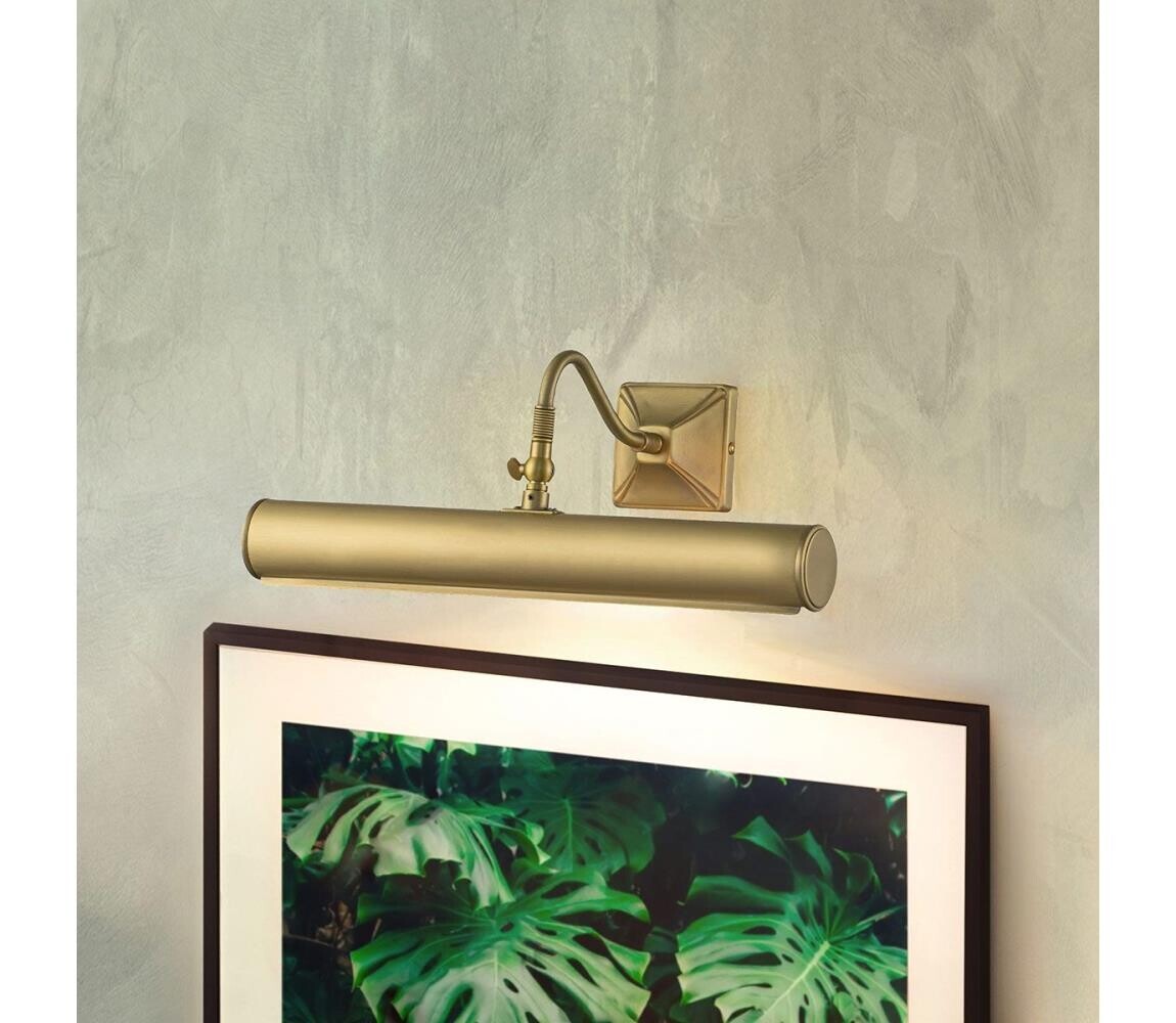 Elstead Elstead PL1-20-BB - Obrazové svítidlo PICTURE LIGHT 2xE14/40W/230V zlatá