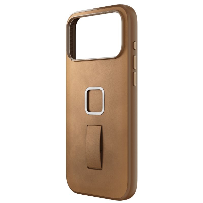 PEAK DESIGN Mobile Everyday Clarino Loop Case iPhone 17 Pro Max Tan