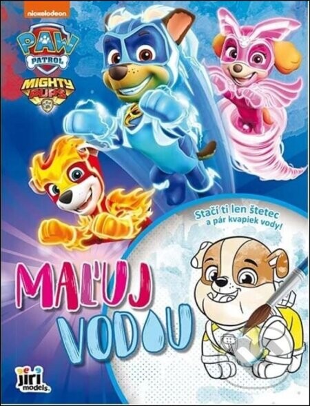 Maľuj vodou: Labková patrola - Jiri Models SK