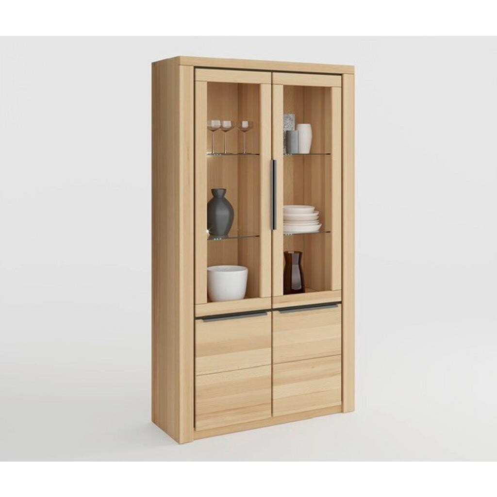 Livetastic VITRÍNA, buk, barvy buku, 108/199/40 cm