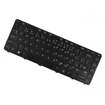 906764-031 klávesnice na notebook CZ / SK Černá