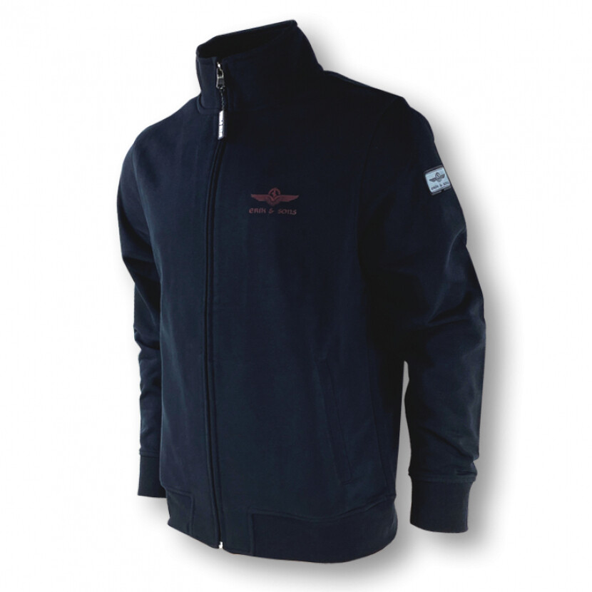 Mikina Erik and Sons Naeroy - černá, 4XL