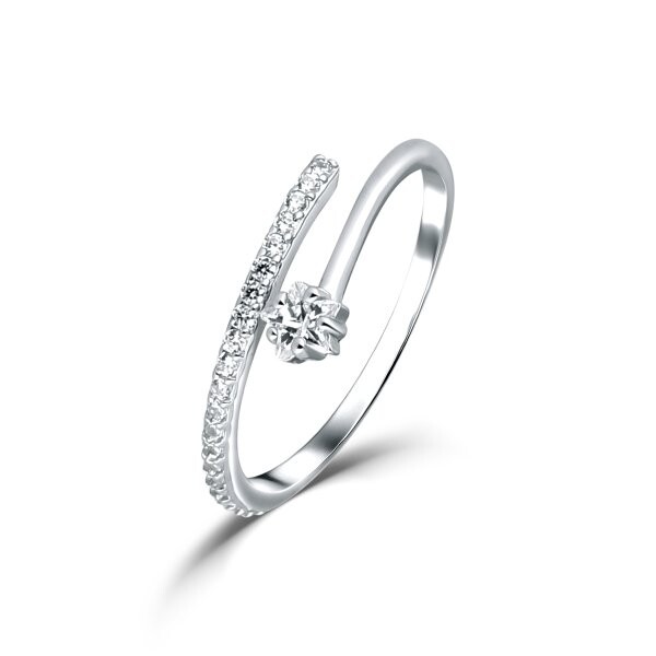 Prsten se syntetickými kameny 126-258-1942 50