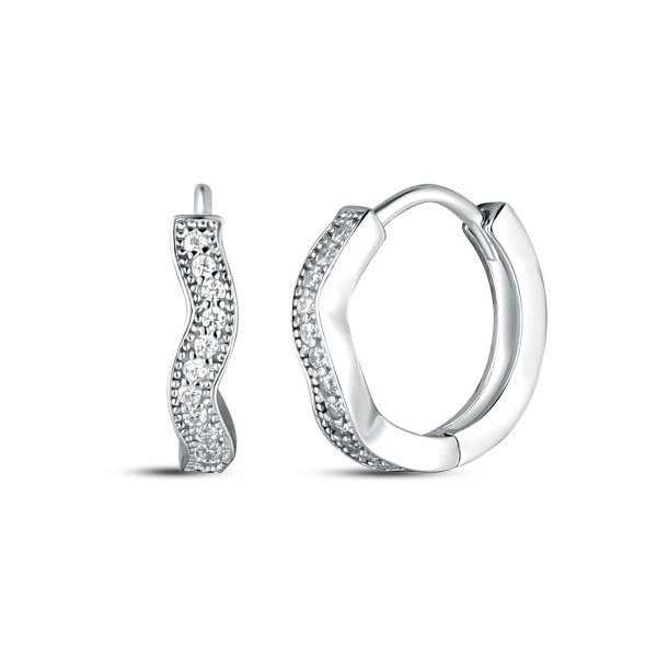 Náušnice se syntetickými kameny 136-258-000688-0000