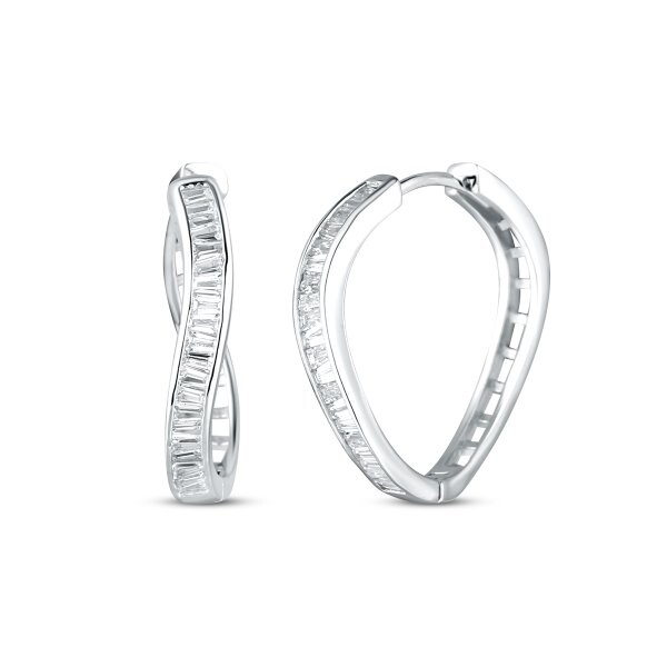 Náušnice se syntetickými kameny 136-258-000834-0000