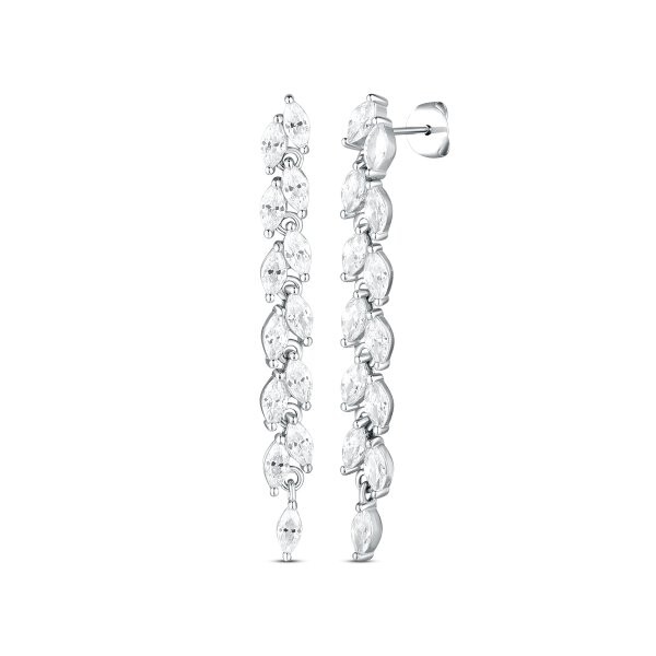 Náušnice se syntetickými kameny 136-258-000894-0000