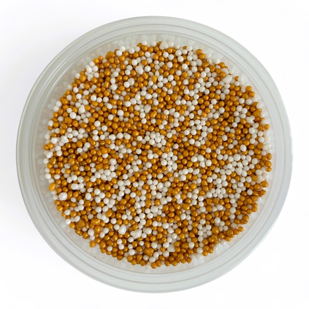 Hospodyňkám.cz Cukrový máček Zlato a Perleť 40g