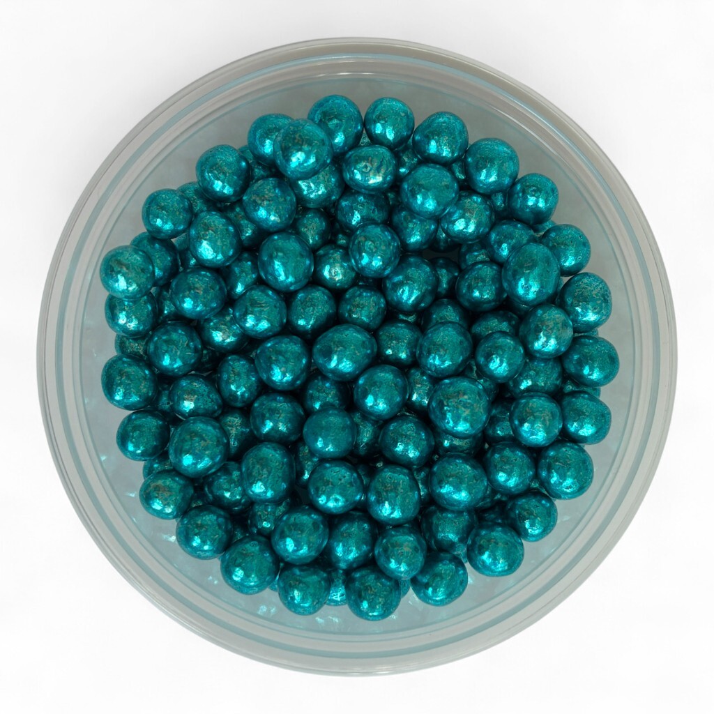 Hospodyňkám.cz Metalické křupavé perličky Modré 30g