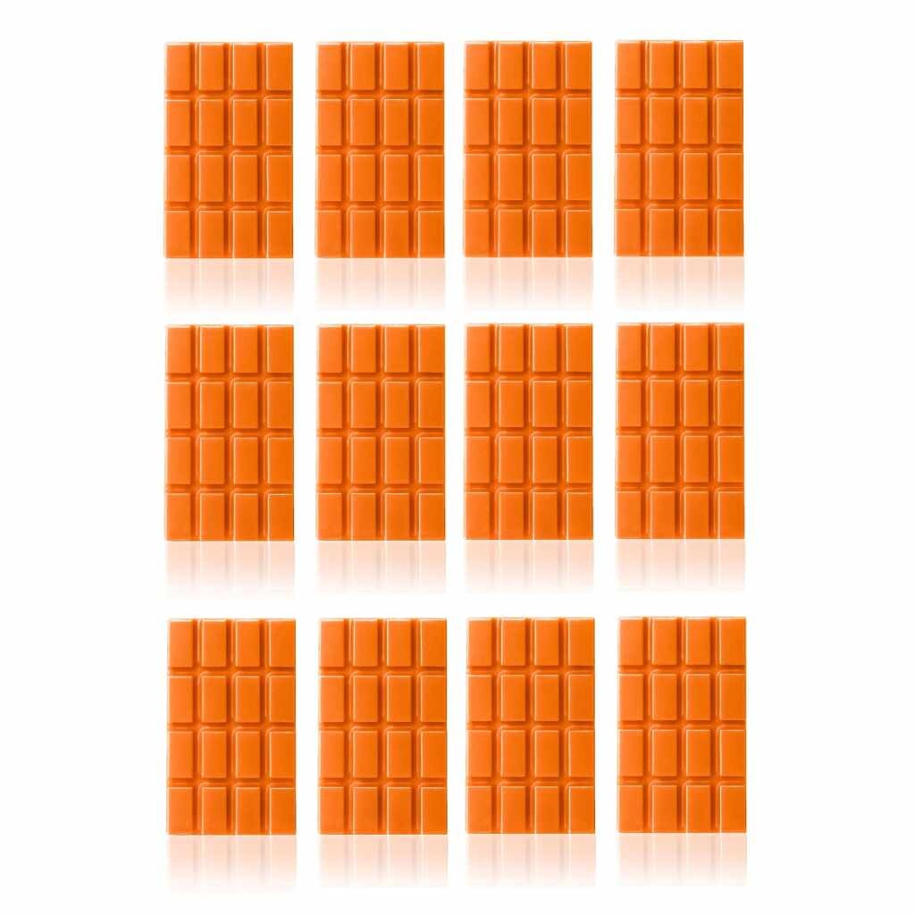 Barbara Luijckx Mini čokoládová tabulka Oranžová 12ks