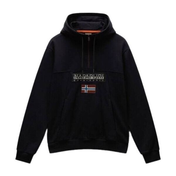 Napapijri BURGEE Pánská mikina, černá, velikost