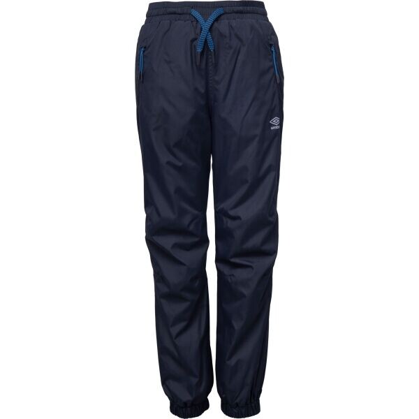 Umbro VAREN Dětské šusťákové kalhoty, černá, velikost 128-134