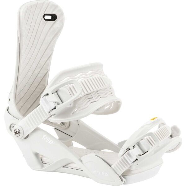 NITRO FATE Dámské snowboardové vázání, bílá, velikost