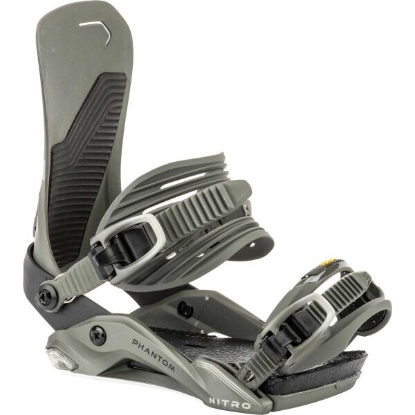 NITRO PHANTOM Snowboardové vázání, tmavě zelená, velikost