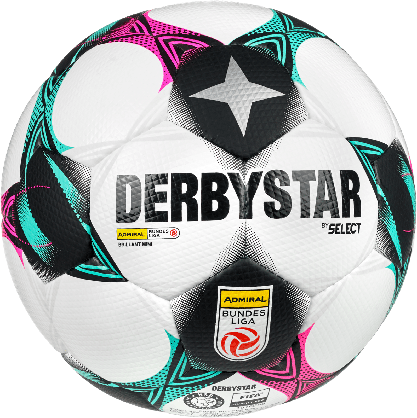 Míč Derbystar Derbystar Admiral Bundesliga Brillant Mini v25 Mini Ball