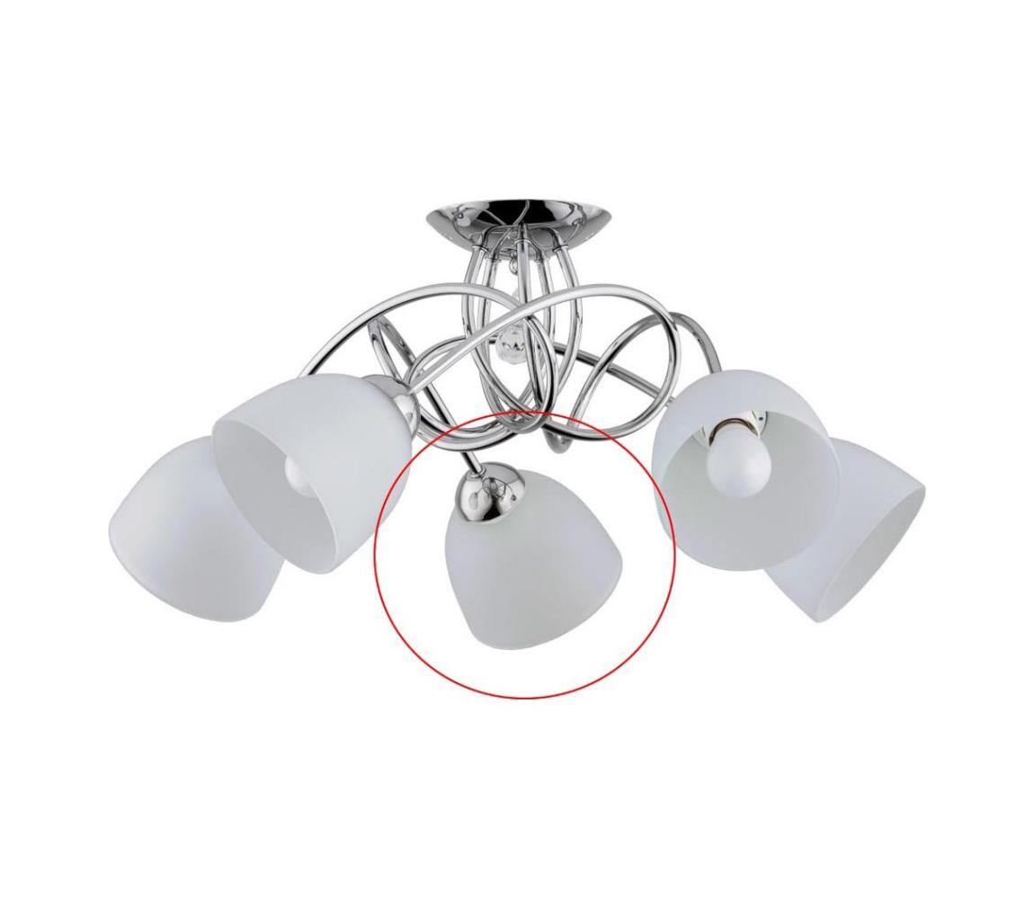 Náhradní sklo k lustru BALENA pr. 13,4 cm