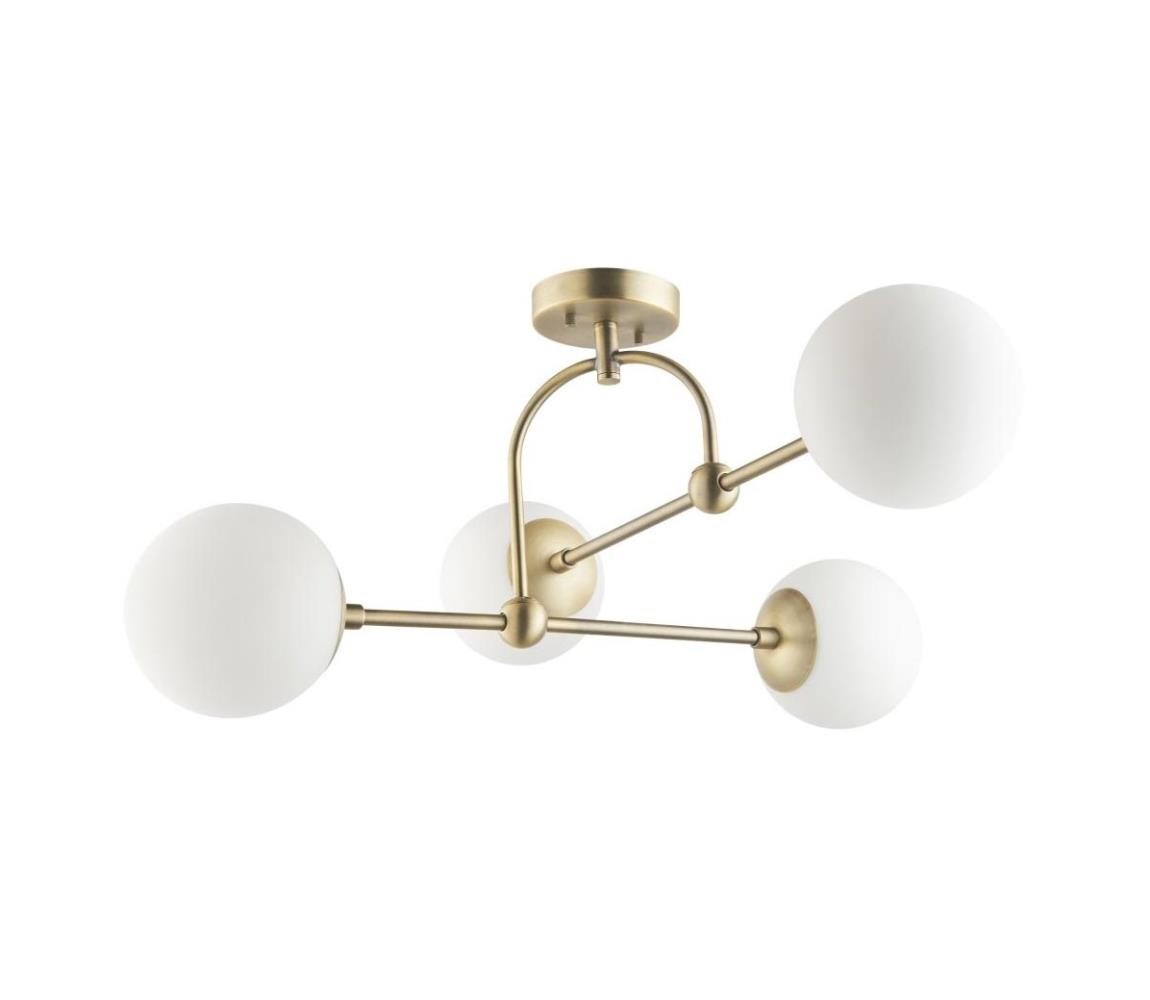 Endon Endon 90843 - Přisazený lustr ONTARIO 4xE14/7W/230V mosaz