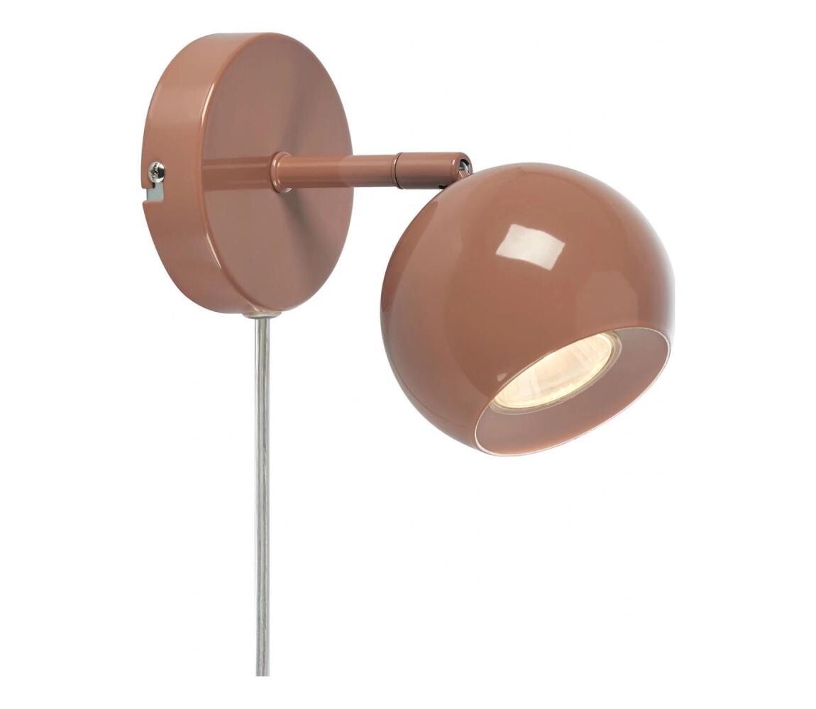 Markslöjd Markslöjd 108984 - Nástěnné bodové svítidlo POP 1xGU10/7W/230V hnědá