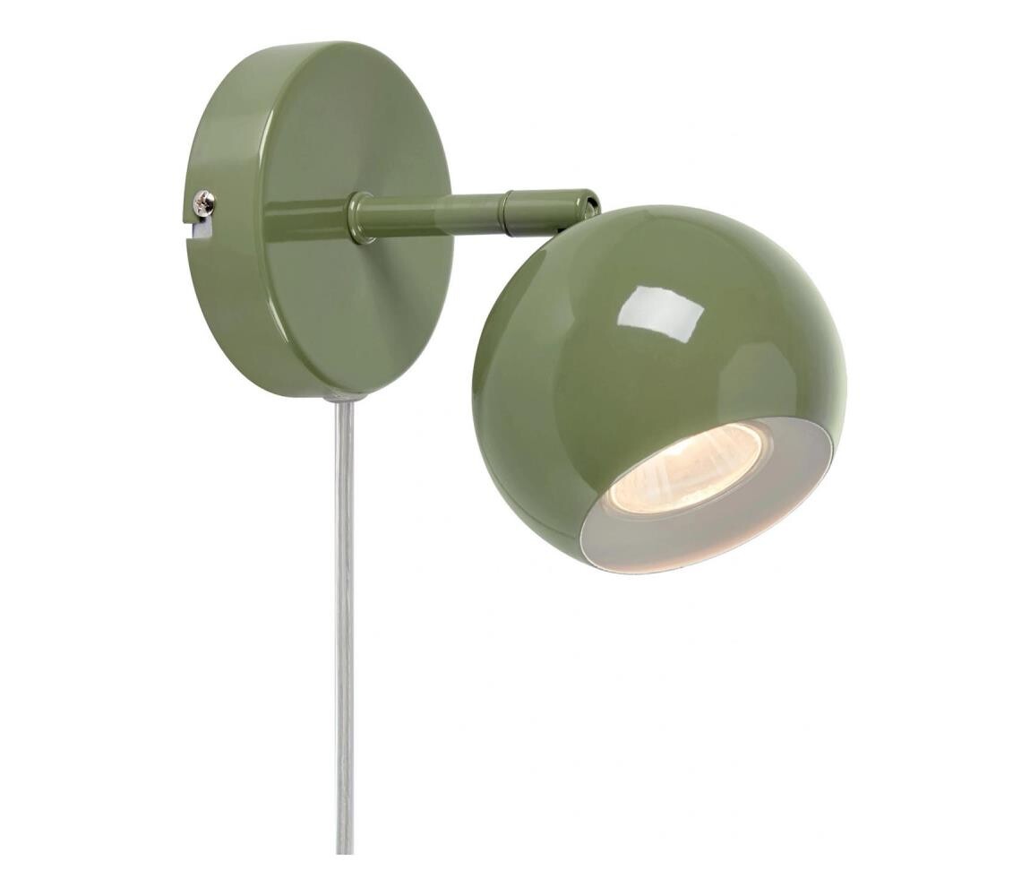 Markslöjd Markslöjd 108985 - Nástěnné bodové svítidlo POP 1xGU10/7W/230V zelená