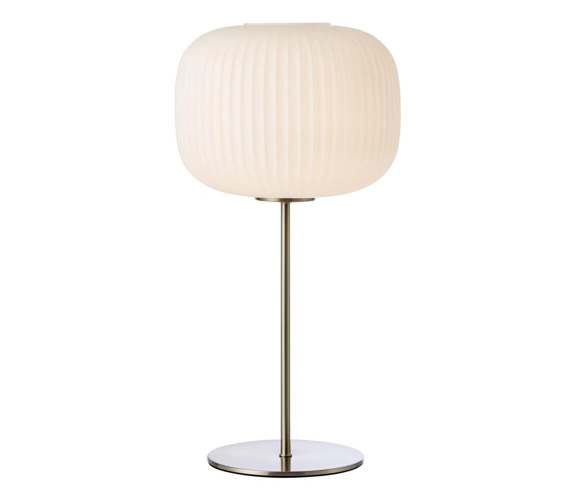 Markslöjd Markslöjd 109007 - Stolní lampa SOBER 1xE27/40W/230V bílá/matný chrom