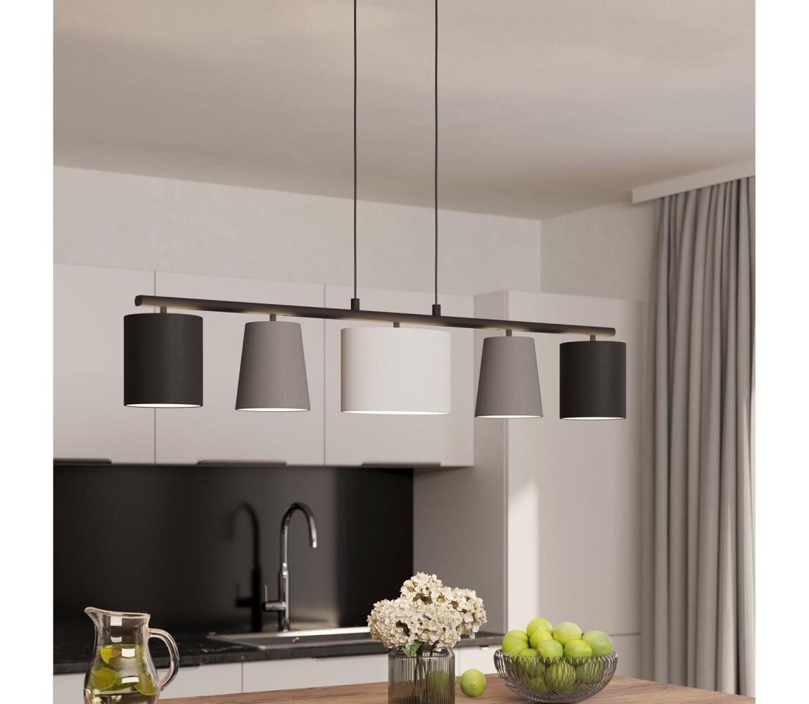 Eglo Eglo 98588 - Lustr na lanku ALMEIDA 5xE14/25W/230V