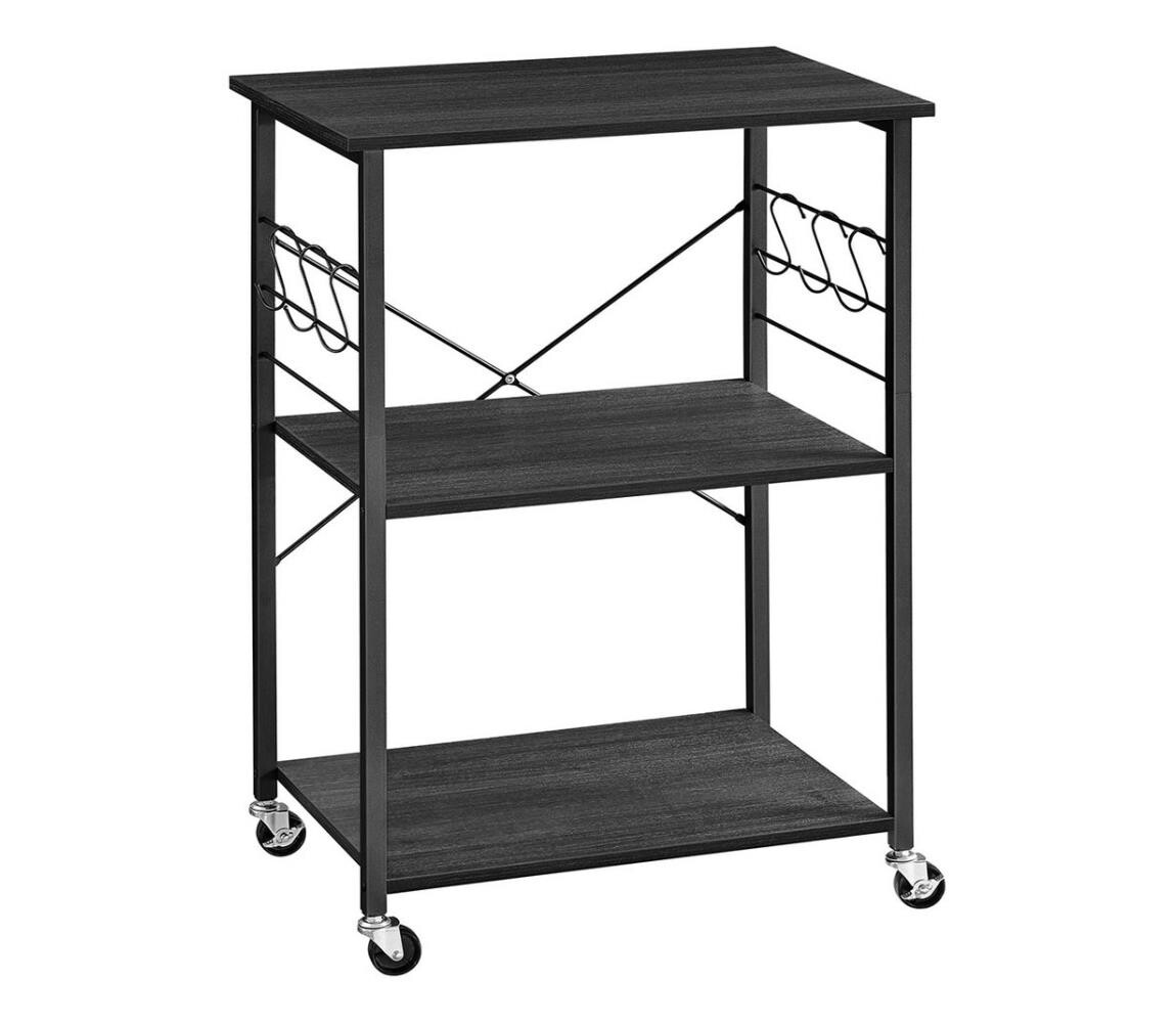 Servírovací stolek MARGE černá