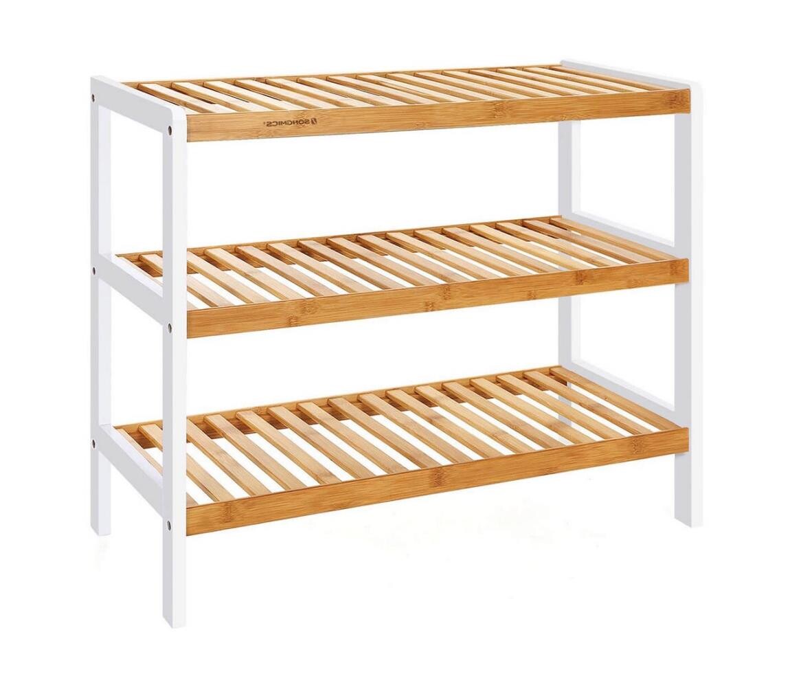 Botník MATE hnědá/bílá