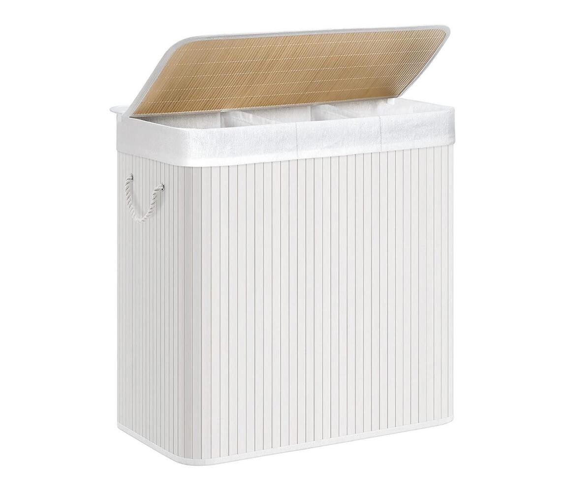 Koš na prádlo GUS bílá