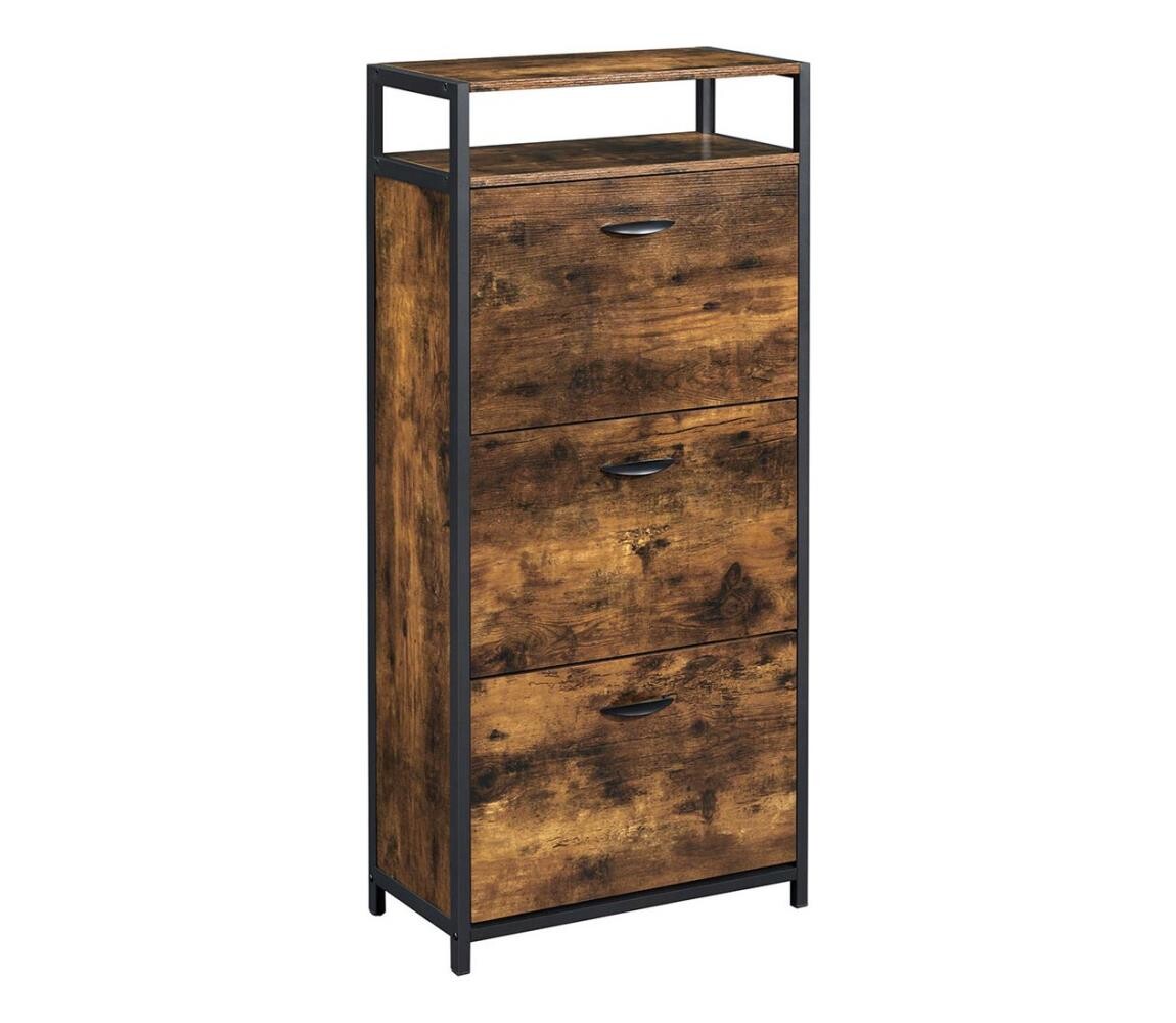 Botník FIRA hnědá/černá