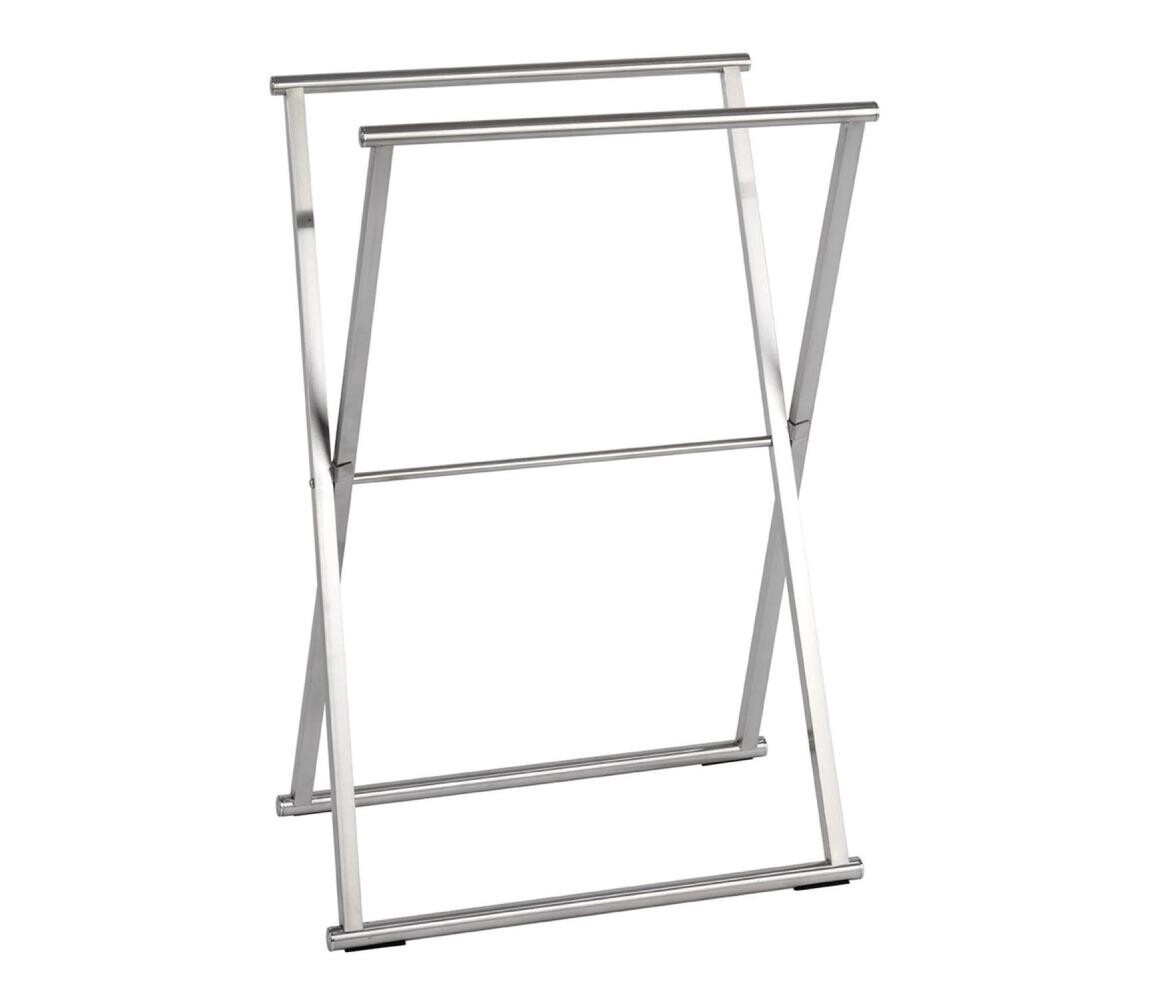 Wenko WENKO 22476100 - Stojan na ručníky LAVA 53,5x80,5 cm nerez/stříbrná