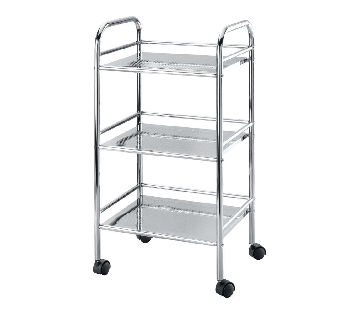 Wenko WENKO 12285100 - Vozík EXCLUSIVE 41x75 cm lesk. chrom