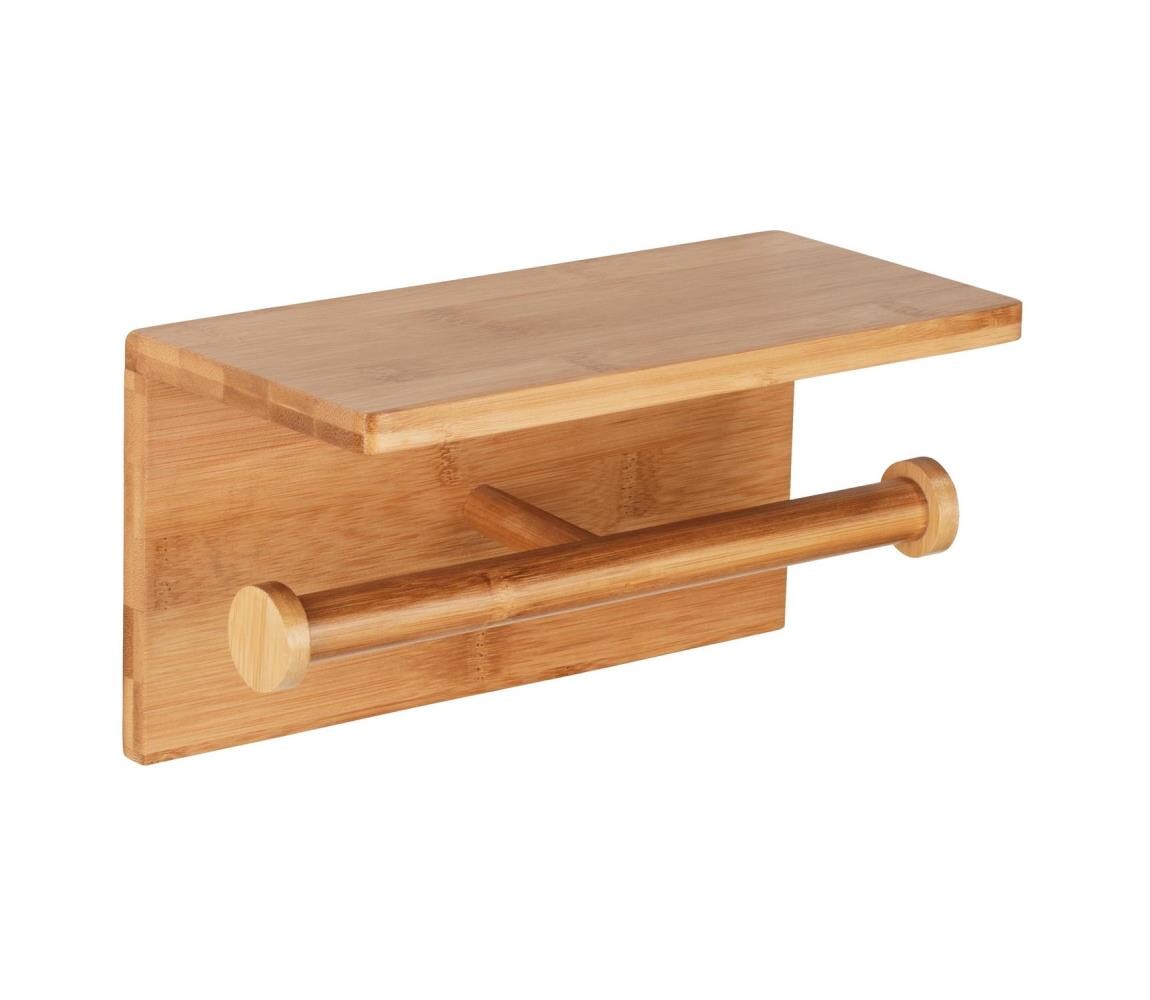 Wenko WENKO 24745100 - Držák toaletního papíru BAMBUSA 25x13 cm hnědá
