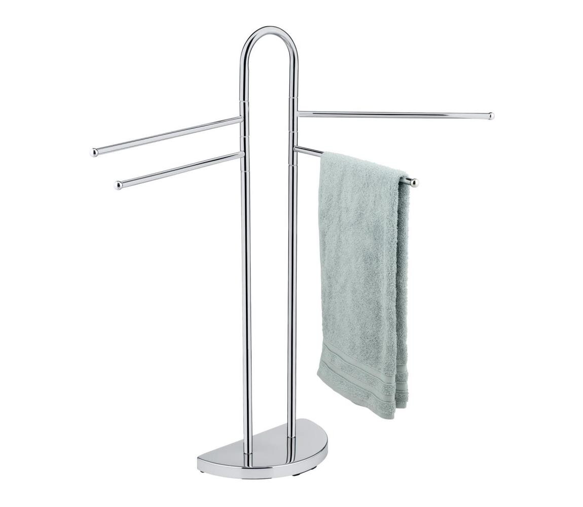 Wenko WENKO 16610100 - Stojan na ručníky COSENZA 33x93,5 cm lesk. chrom