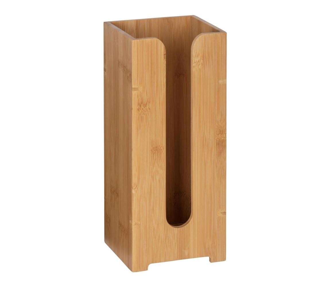 Wenko WENKO 24749100 - Držák na toaletní papír BAMBUSA 15x35,5 cm hnědá