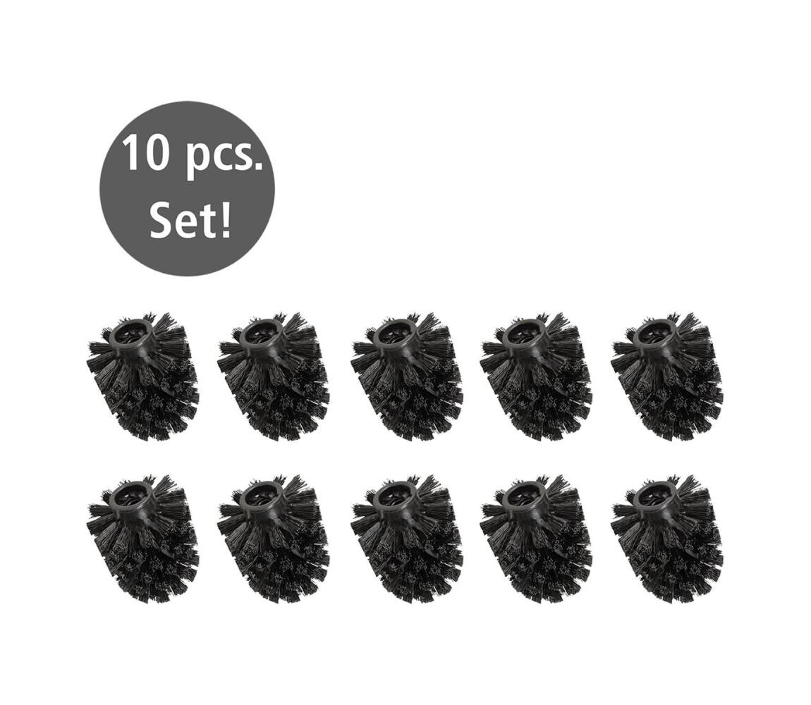 Wenko WENKO 24090800 - WC hlavice 8x9,3 cm černá