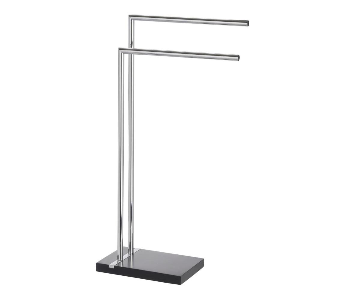Wenko WENKO 20461100 - Stojan na ručníky NOBLE 45,5x82 cm chrom/černá