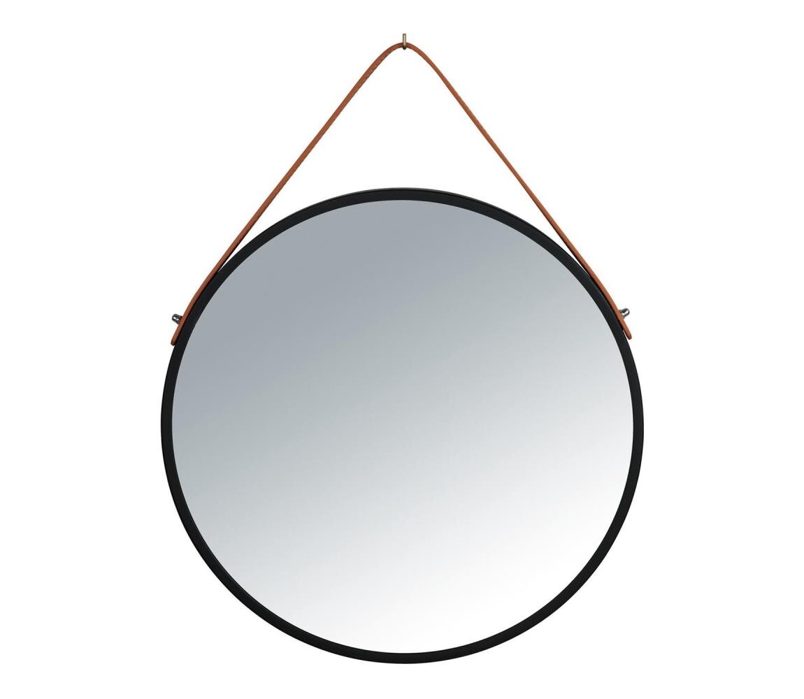 Wenko WENKO 24424100 - Zrcadlo BORRONE 40x40 cm černá/stříbrná