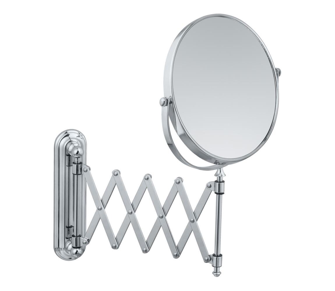 Wenko WENKO 3656241100 - Kosmetické zrcadlo TELESCOPE DELUXE 23x38 cm lesk. chrom