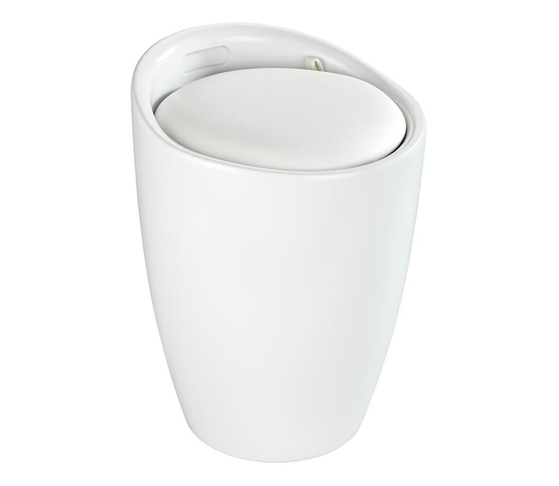 Wenko WENKO 24228100 - Stolička CANDY 36x50,5 cm bílá/černá