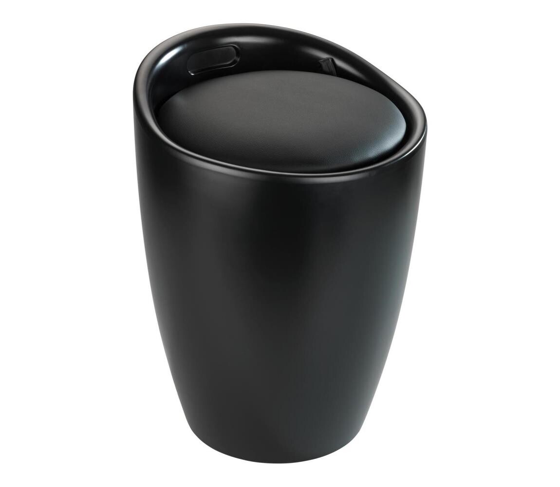 Wenko WENKO 24229100 - Stolička CANDY 36x50,5 cm černá