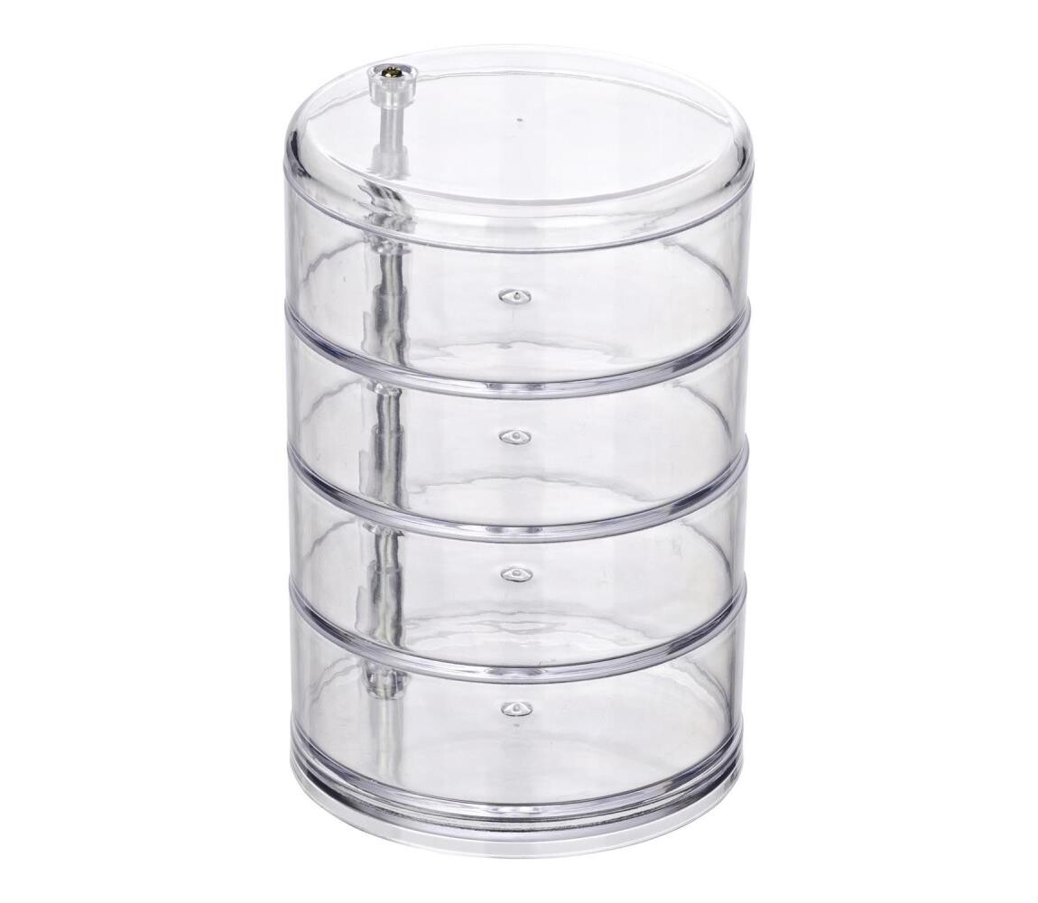 Wenko WENKO 20990100 - Organizér TOWER 11,5x17,5 cm čirá