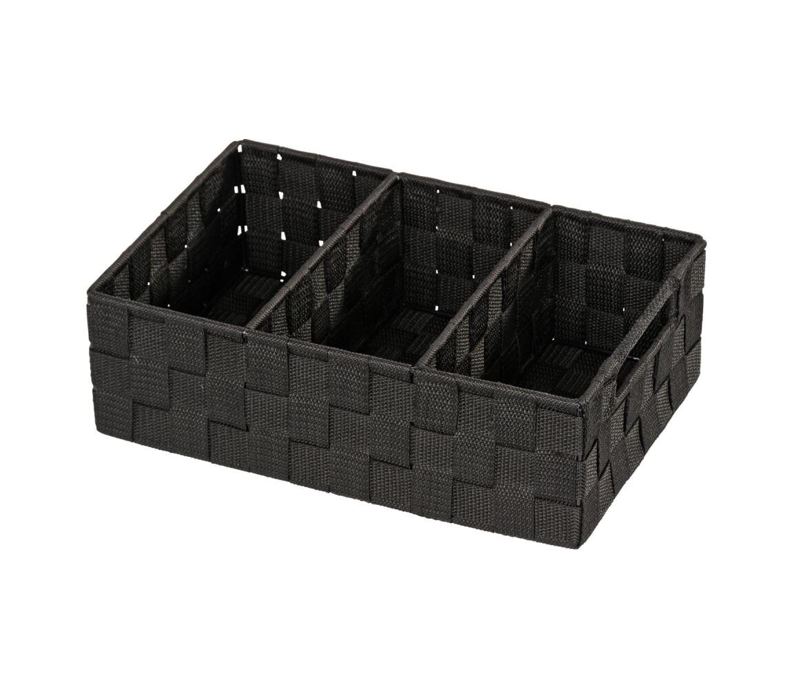 Wenko WENKO 20978100 - Organizer ADRIA 32x21 cm černá