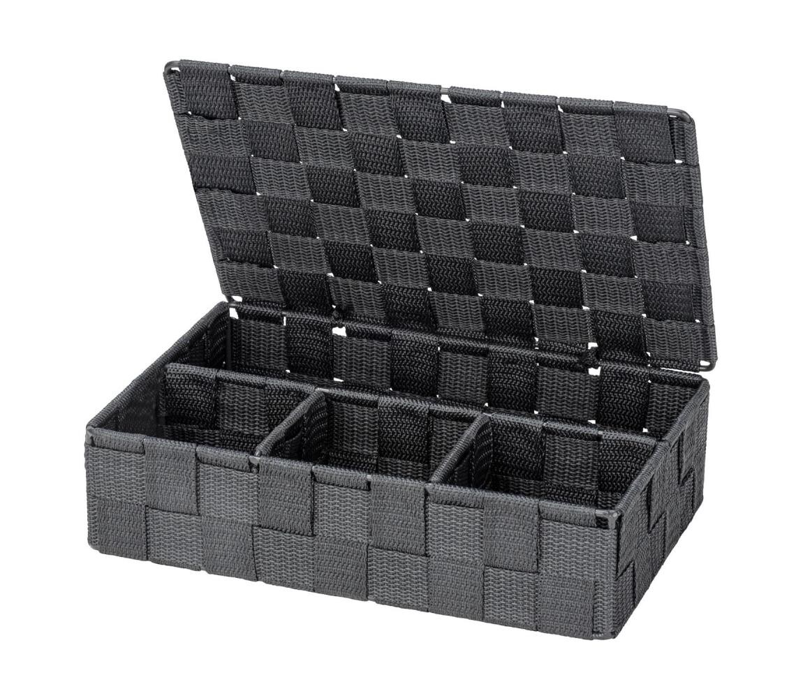 Wenko WENKO 24223100 - Koš ADRIA 26x17 cm šedá/antracit