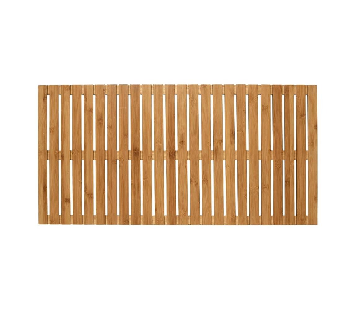 Wenko WENKO 24611100 - Rohožka BAMBUSA 100x50 cm hnědá
