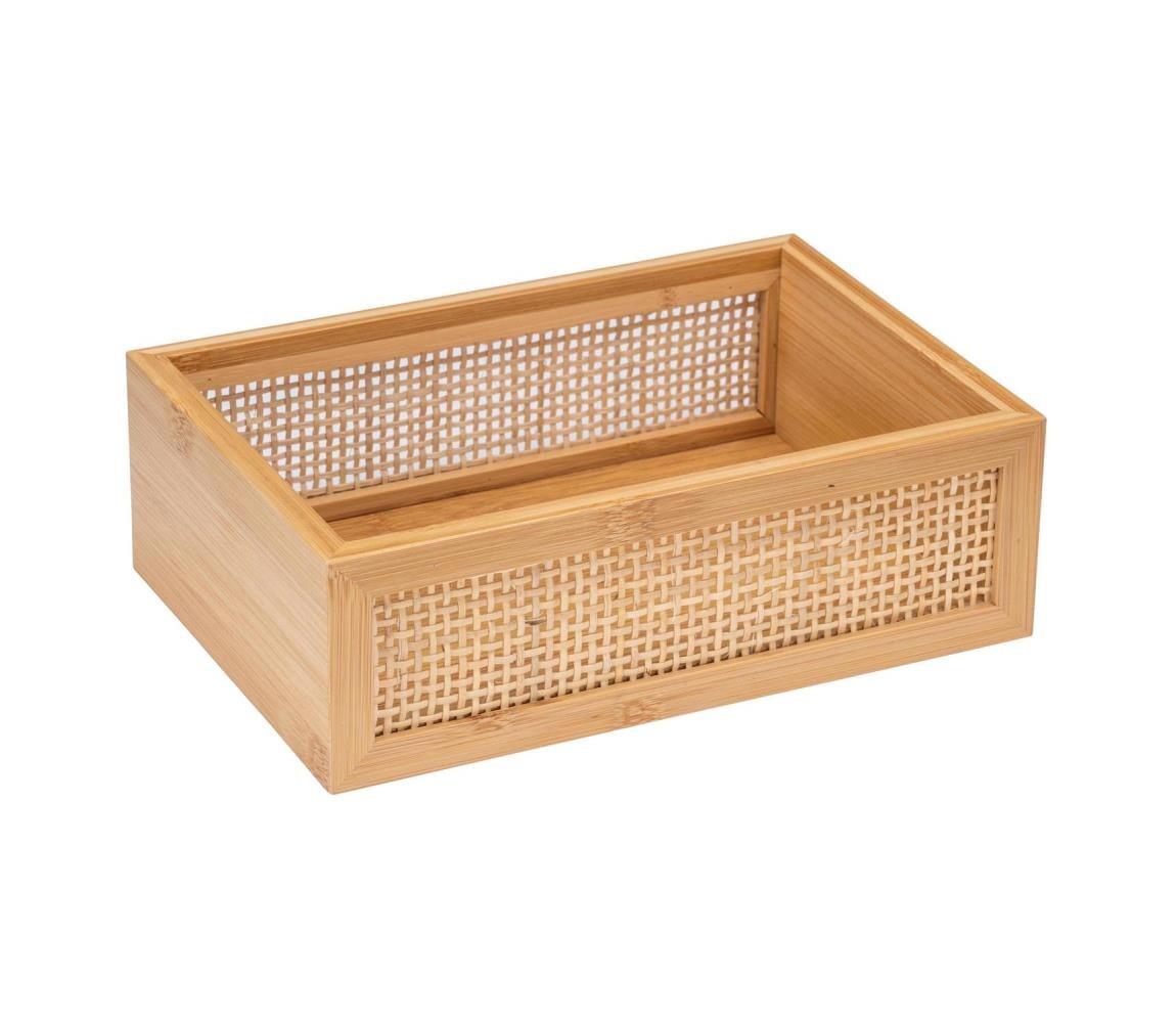 Wenko WENKO 25602100 - Tácek do vany ALLEGRE 22x15 cm hnědá