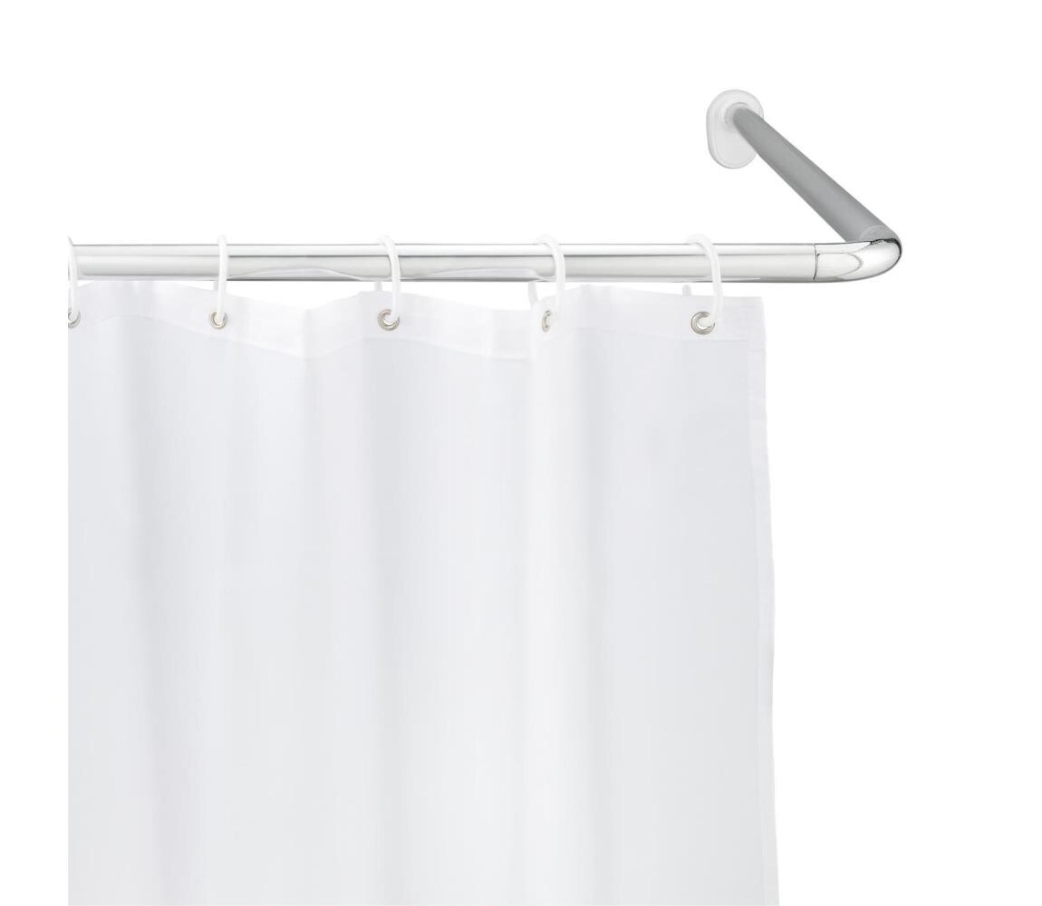 Wenko WENKO 19218100 - Tyč UNIVERSAL 2,5x2,5 cm chrom/bílá