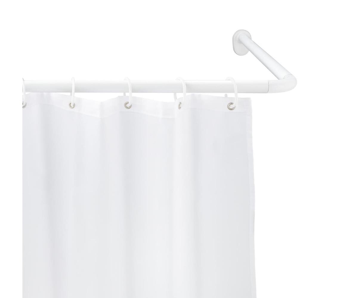 Wenko WENKO 19216100 - Držák tyče UNIVERSAL 2,5x2,5 cm bílá