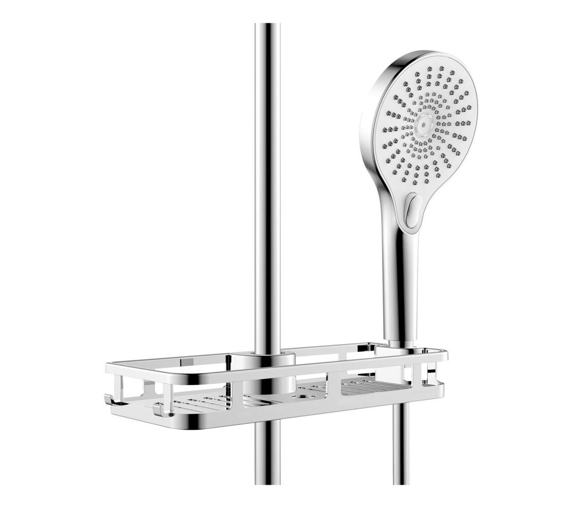 Wenko WENKO 25490100 - Polička LIBERTÀ 28,5x11,5 cm lesk. chrom