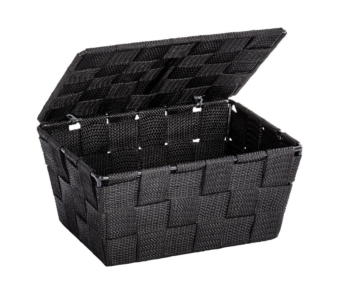 Wenko WENKO 22197100 - Koš ADRIA 19x14 cm černá