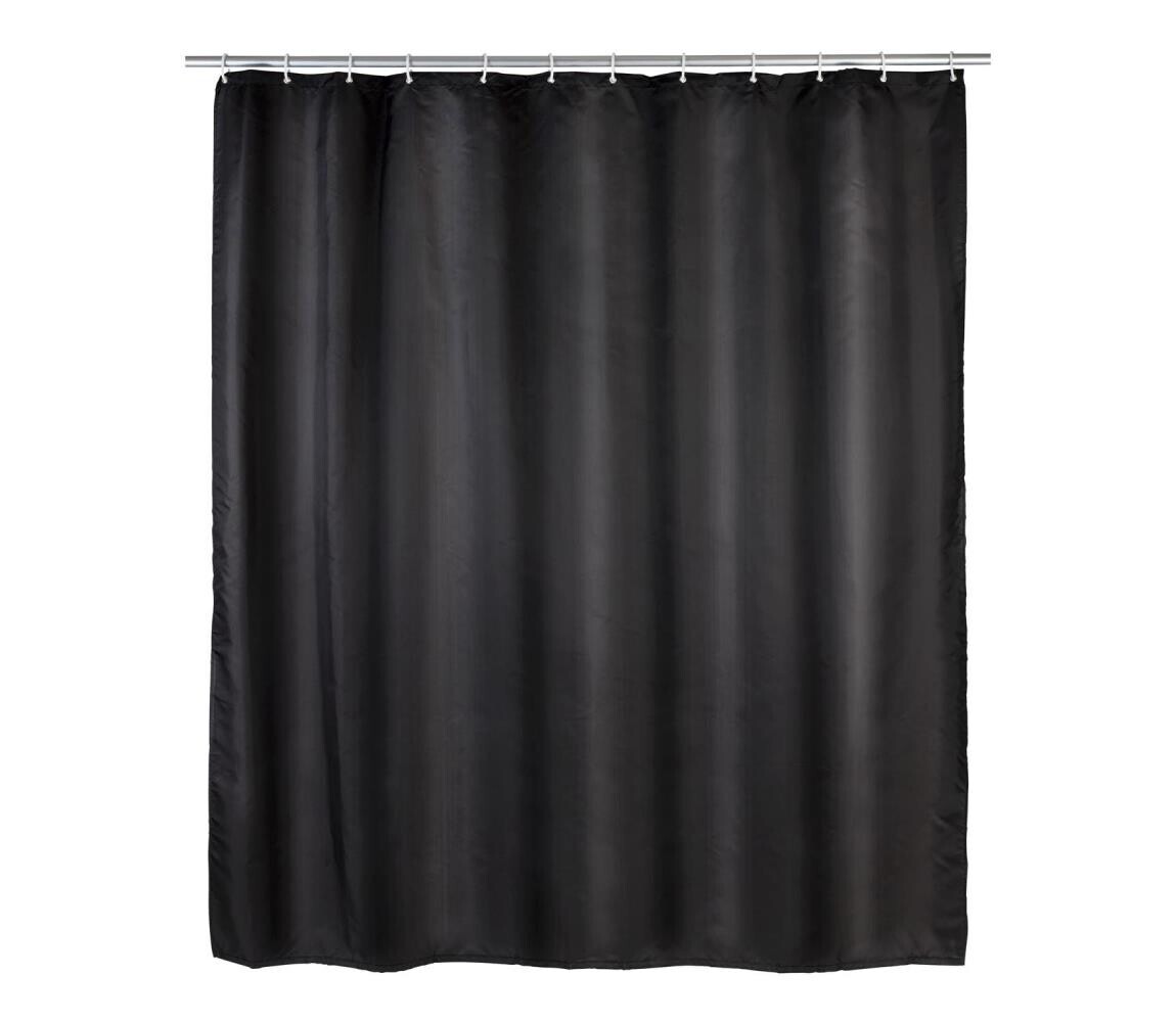 Wenko WENKO 20043100 - Sprchový závěs 180x200 cm černá