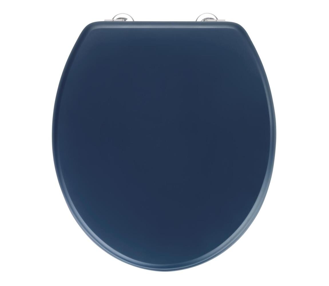 Wenko WENKO 25172100-WC sedátko PRIMA 37x41 cm modrá/stříbrná